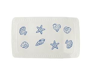 Spirella colección Concha, Alfombrilla de Ducha 91 x 36,PVC,Azul