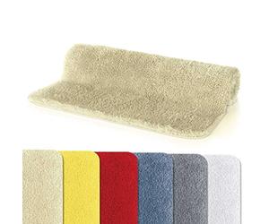 Spirella colección Fino, Alfombrilla de baño, 100% Poliéster y Microfibra, Beige, 40 x 60