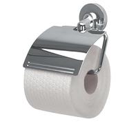 Spirella colección Lagune, Dispensador de Papel higiénico con Cubierta 14,5, Metal Cromado, Gris