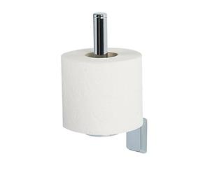 Spirella colección MAX Light, Dispensador de Papel higiénico 5,5x22, Metal Cromado, Gris