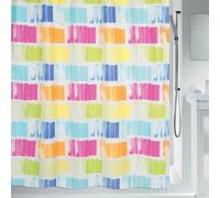 Spirella colección Pittore, Cortina de Ducha Textil 240 x 180, 100% Polyester, Multicolor