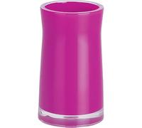 Spirella colección Sydney, Portacepillos de dientes diámetro 7 x 12 cm, Acrílico, Rosa