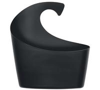 Spirella colección Sydney Wall Basket, Cesta portaobjetos Mediana 25 x 22,5 x 8,5 cm, Polipropileno, Negro, 25 X 22.5 X 8.5 Cm