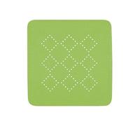 Spirella Collection Alaska, Alfombrilla de Ducha 55 x 55,PVC,Verde