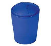 Spirella - Contenedor basculante MOVE - Diseño moderno y compacto - Tapa extraíble y fácil de limpiar - Ideal para baño o cocina - 2L Azul Marino Frosty
