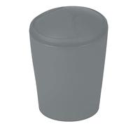 Spirella - Contenedor basculante MOVE - Diseño moderno y compacto - Tapa extraíble y fácil de limpiar - Ideal para baño o cocina - 5L Gris Escarchado