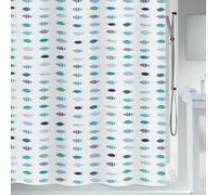 Spirella Cortina de Ducha de poliéster SANTARINA 120x200 cm Azul