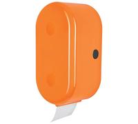Spirella Cube Orange Rollenhalter Accesorios de Baño, Plástico ABS, Naranja, 30 x 15 x 13 cm