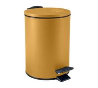 Spirella SP2714 Acero Inoxidable 3 litros con Descenso automático Interior Adelar para baño, Cubo de Basura Softclose, Color Amarillo, Plástico