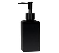 Spirella DISPENSADOR DE JABÓN Negro Mate Quadro/DISP, Cerámica, Único