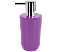 Spirella Dispensador de jabón líquido, Capacidad 7,5 x 7,5 x 16,5 cm, 300 ml, Color Morado