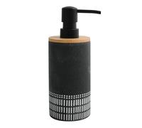 Spirella DISPENSADOR DE JABON Yuma Gris Oscuro Y Blanco