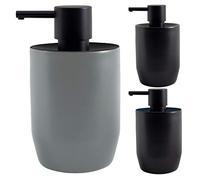 Spirella DISPENSADOR JARO, Cerámica, Gris,Negro, Único