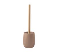 Spirella - Escobilla de baño Sven de poliresina 10 x 35 cm - Limpieza eficaz - Diseño Moderno y Acabado Elegante - Fácil de Limpiar - Resistente y fiable - Color Capuchino