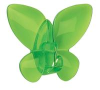Spirella Gancho para Toallas de Pared Mariposa Verde Claro