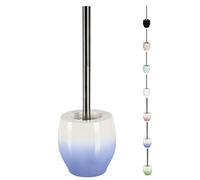 Spirella Gradiente de Bali - Escobillero, Color Blanco y Azul