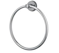 Spirella Handtuchring Toallero Anillo Metálico Cromado Montaje Pared Gris
