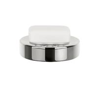 Spirella Jabonera De Porcelana Tubo Cromado