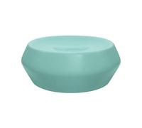 Spirella - Jabónera Joshua en Cerámica, Dimensiones 12 x 5 cm, Elegante Accesorio de Baño, Diseño Moderno y Práctico para un Almacenamiento Óptimo, Aqua
