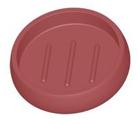 Spirella - Jabonera Sven de poliresina 11,6 x 11,6 cm para un baño Elegante y práctico - Ideal para organizar Tus artículos de Aseo - Berry