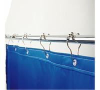 Spirella Juego de 12 Anillas para Cortina de Ducha ANELLO cromadas