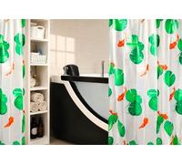 Spirella Koi Green Cortina De Ducha 180x200 Cm PEVA Sin PVC