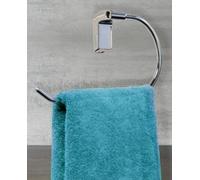 Spirella MAX-Light Cromo en Forma de C Porta Toallas, Metal, Gris, 15x4,5x13,5