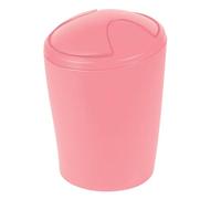 Spirella Move Abfalleimer, 2L Accesorios de Baño, Polipropileno, Frosty-Rose, 21 x 15 x 15 cm, Rosa