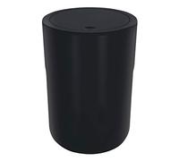 Spirella Ø19 x 26 cm (5 litros), Negro colección Cocco, Papelera, Poliestirol