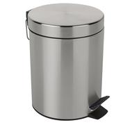 Spirella (3 litros, Cromado colección Sydney, Papelera con Pedal Ø17 x 24,5, Metal