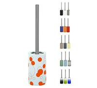 Spirella Porcelain Tube Bubbles Toilet Brush, Orange by Spirella
