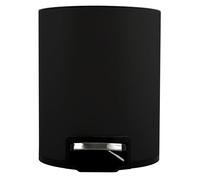 Spirella STEPBIN Riku 3L Matt-Black, Negro, 3 L