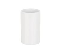 Spirella Tube Portacepillos de Dientes, Porcelana, Blanco, Ø7 X 11.5 Cm