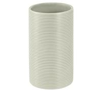 Spirella Tube Ribbed Portacepillos de Dientes, Gres, Gris, Ø6 X 10.5 Cm