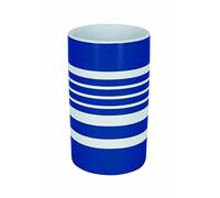 Spirella Tubo de Vidrio a Rayas, Azul