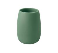 Spirella - Vaso Modelo Sven en Poliresina, Accesorio Práctico y Estético para su Baño, Fácil de Limpiar y Especialmente Resistente a la Humedad, Basil