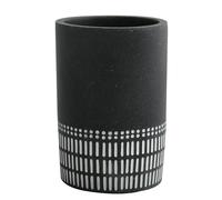 Spirella Vaso para Cepillo DE Dientes Yuma Gris Y Blanco