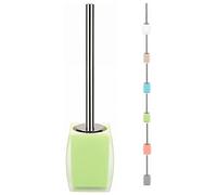 Spirella, Verde colección Freddo, Escobilla para el Inodoro, Poliestirol, 8.7 x 10.3 x 39.5 cm