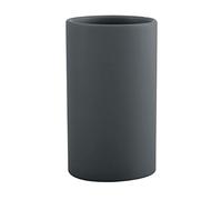 Spirella Zahnputzbecher Zahnbürstenhalter Keramik Vaso para CEPILLOS DE Dientes Gris Mate-Tube Matt, Cerámica, Único