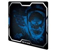 Spirit Alfombrilla of Gamer Blue Smokey Skull XL 43.5 * 32.3CM Textura Ultrafina Base Antideslizante