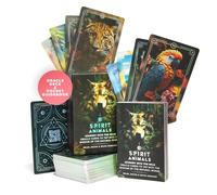 Spirit Animals: una lujosa baraja de 96 cartas y guía de oráculo | Viaje a lo salvaje | Cartas de oráculo que aprovechan la sabiduría del mundo natural
