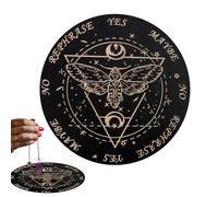 Spirit Board Ouija - Tabla de decisión de madera con letras para mensajes, ayuda para decisiones, juego de mesa de adivinación para principiantes, familiares y amigos