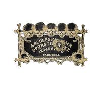 Spirit Board, Wooden Talking Boards, 9,45 x 9,65 pulgadas Adivinación Decision Tool, Vintage Tabletop Design, Mystical Entertainment Prop, for Group Games Home Classroom Gathering Use