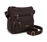 Spirit - Bolso cruzado grande de nailon resistente a salpicaduras para todos los días, bolsa de viaje unisex ligera con múltiples bolsillos y correa ajustable 5054