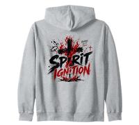 Spirit Ignition Romanos 12:11 Cross Revival Fire Sudadera con Capucha