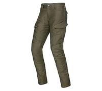 Spirit Motors Pantalones vaqueros para moto, pantalones de moto, pantalones cargo 1.0 verde 34/32, hombre, chopper/cruiser, todo el año, textil, verde, 34W / 32L