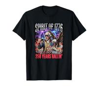 Spirit of 1776 George Washington 250 Years Ballin' Funny USA Camiseta