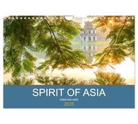 Spirit of Asia (Wandkalender 2026 DIN A4 quer), CALVENDO Monatskalender: Eine fotografische Reise durch Asien