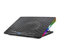 Spirit Of Gamer - AIRBLADE 800 RGB : Base de Refrigeración Gaming para Portátiles / 5 Posiciones Ajustables / 2 Puertos USB / 6 Velocidades de Ventilación / 17.3" / Retroiluminación LED RGB