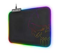 SPIRIT OF GAMER - Alfombrillas de Raton RGB Medium - Retroi Luminación LED Iluminada 10 Modos + Colores RGB - Textura Ultra Fina - Base Antideslizante - Dim: 35 x 25.5 x 0.3 cm